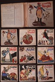 Le avventure di pinocchio sui dischi durium, 1933