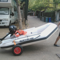 Solo Tender-gommone Quicksilver tendy 2,40.No mot