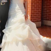 abito da sposa Nicole Montenapoleone taglia S