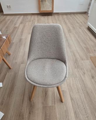6 Sedie Ice stile scandinavo maison Du monde 