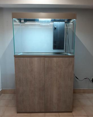 Acquario askoll ciano 80 140litri con tavolo