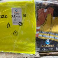 Gilet catarifrangente taglia xl giallo fluo