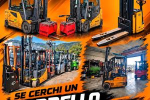 Carrello elevatore Om xe 25 quintali
