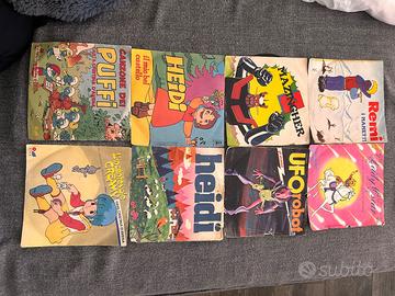 LOTTO 8 DISCHI ORIGINALI CARTONI ANIMATI ANNI 70/8