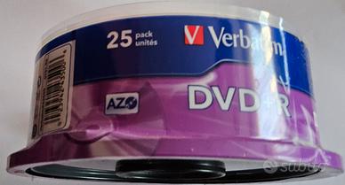 DVD+R Verbatim 25 pezzi nuovo