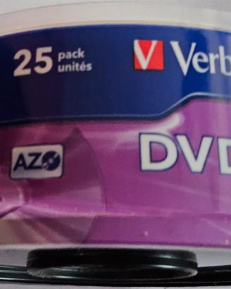DVD+R Verbatim 25 pezzi nuovo