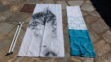 Tenda doccia con struttura
