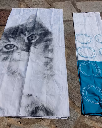 Tenda doccia con struttura