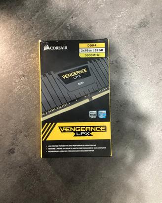Corsair Vengeance 32GB (2x16GB) DDR4 3600MHz CL18