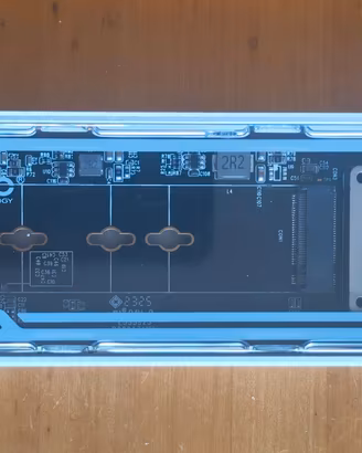 Case Esterno M.2 NVMe SSD Orico Aluminum Crystal