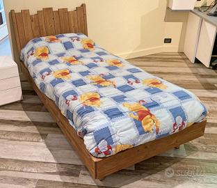 letto barrique singolo abete
