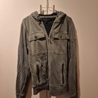 Felpa uomo Aeropostale verde militare TG S