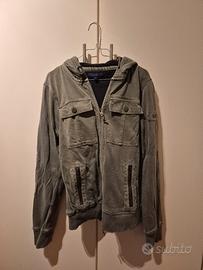 Felpa uomo Aeropostale verde militare TG S