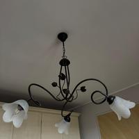 Lampadario + 2 bajour
