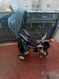  Triciclo Passeggino per Bambini 