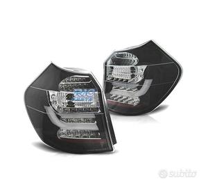 FANALI A LED BMW E81 E87 07-11 NERO BAR LED