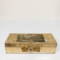 Scatola Legno Vintage con Decoupage e Decapata