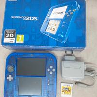 Nintendo 2Ds Console Trasparent Blue Pal