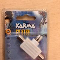 Duplicatore ingresso antenna Tv