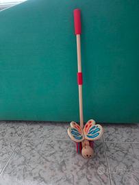 gioco bambini da spingere in legno