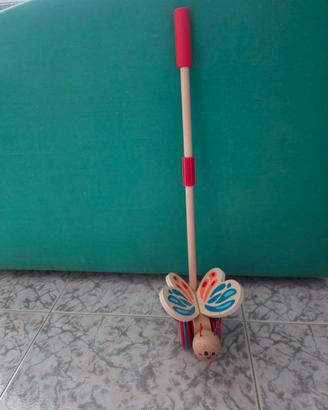 gioco bambini da spingere in legno
