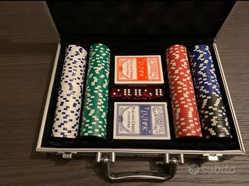 Valigetta fiches gioco