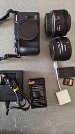 Canon EOS M6 Mark II + Obiettivo 50mm f/1.8 + Adat