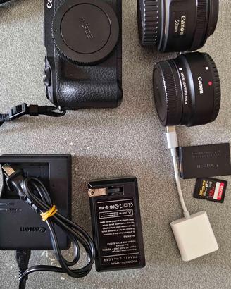 Canon EOS M6 Mark II + Obiettivo 50mm f/1.8 + Adat