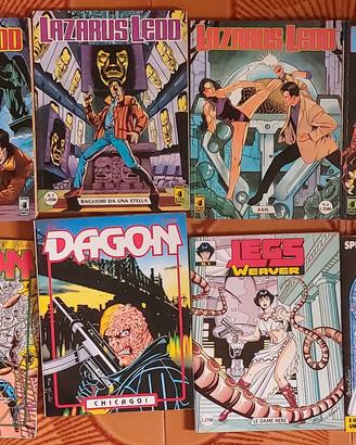 lotto 10 fumetti lazarus Ledd, Dagon, legs weaver
