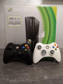 Titolo: xbox 360 250gb con 2 controller, scatola +