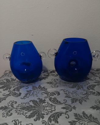coppia vasi vintage Murano V.Nason & C