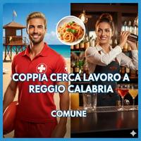 Coppia Bagnino e Bartender-Lavoro Estate 2026