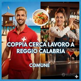 Coppia Bagnino e Bartender-Lavoro Estate 2026