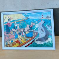 Puzzle vintage Braccio di Ferro del 1977