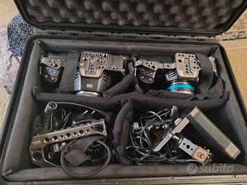🎥 KIT VIDEO PROFESSIONALE COMPLETO – BLACKMAGIC 4