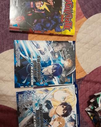 Sword art online manga libri