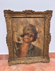 Olio su tela fine '800 / inizi 900