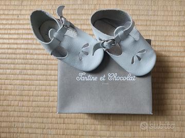 Sandalo battesimo in pelle Tartine et Chocolat