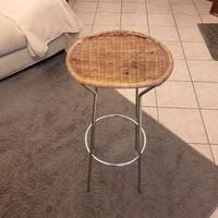 Sgabello bintage restaurato