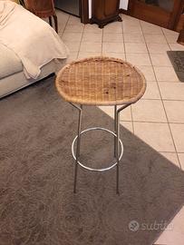 Sgabello bintage restaurato