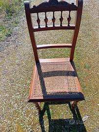 sedie antiquariato 6 pezzi