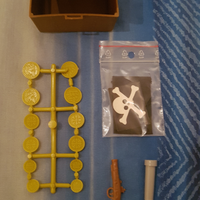 Big jim serie pirati bandiera scrigni monete ecc