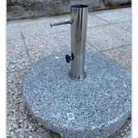 Porta ombrelloni bandiere marmo bar 40kg trolley