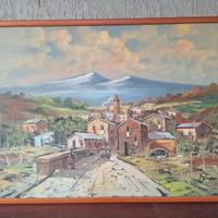 Quadro Pittura Olio su Tela