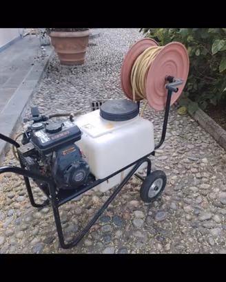 Motopompa su carrello