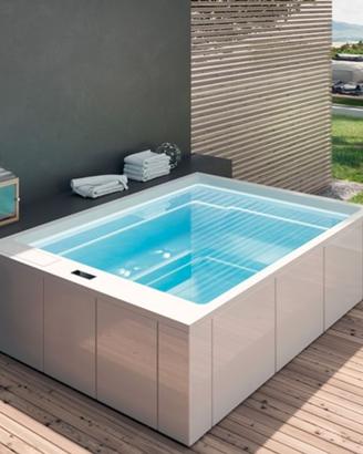 Minipiscina idromassaggio da esterno 