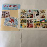 Francobolli San Marino con personaggi fumetti