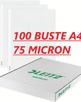 LEITZ Buste perforate Lucide A4 75 Micron PP PPL