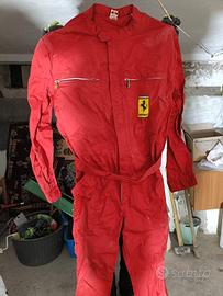 tuta lavoro Ferrari 