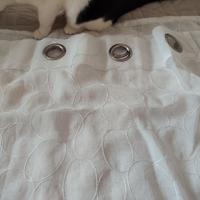 tenda bianca in stoffa